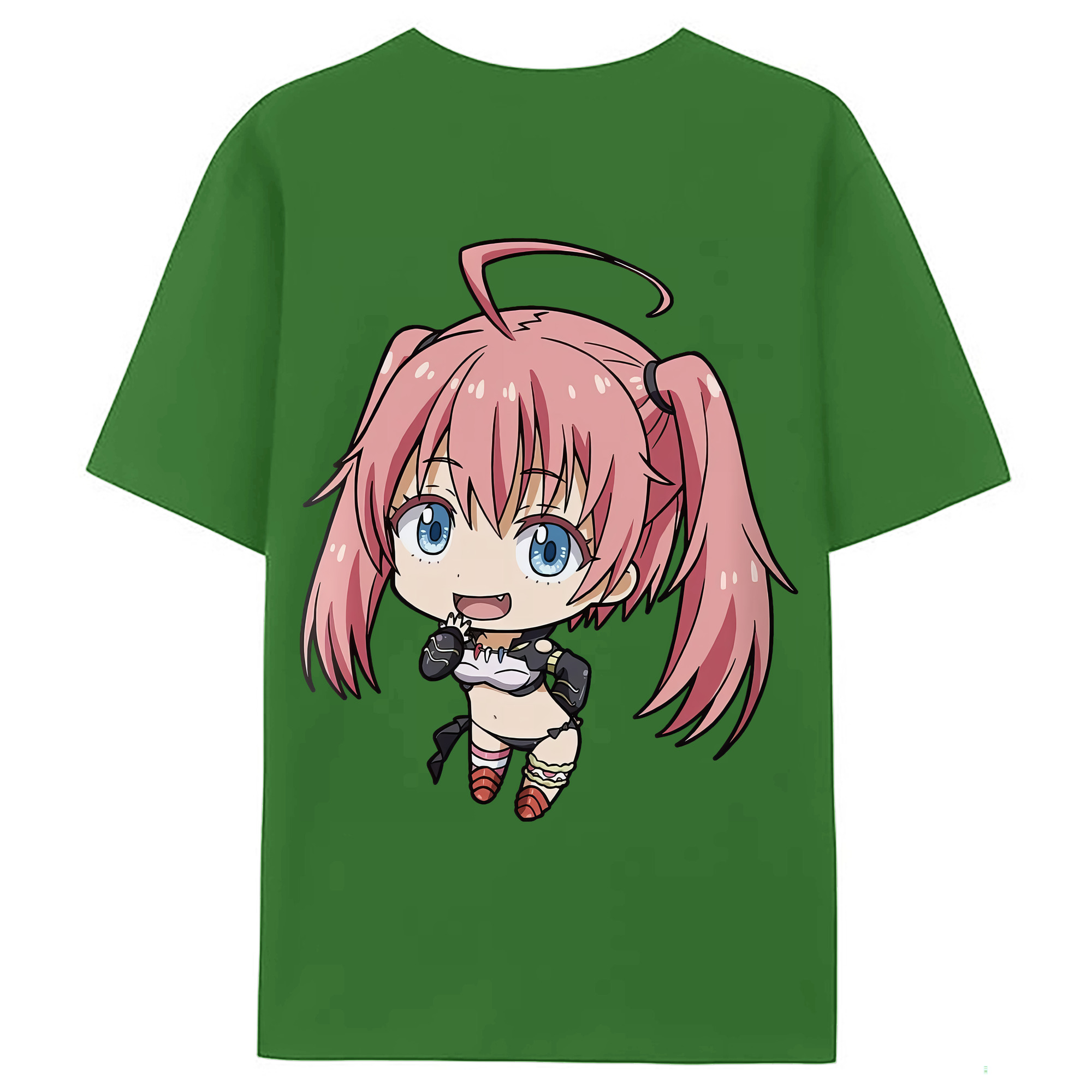 （画像用） 転スラ Regarding Reincarnated to Slime レディース半袖Tシャツ(バックプリント)